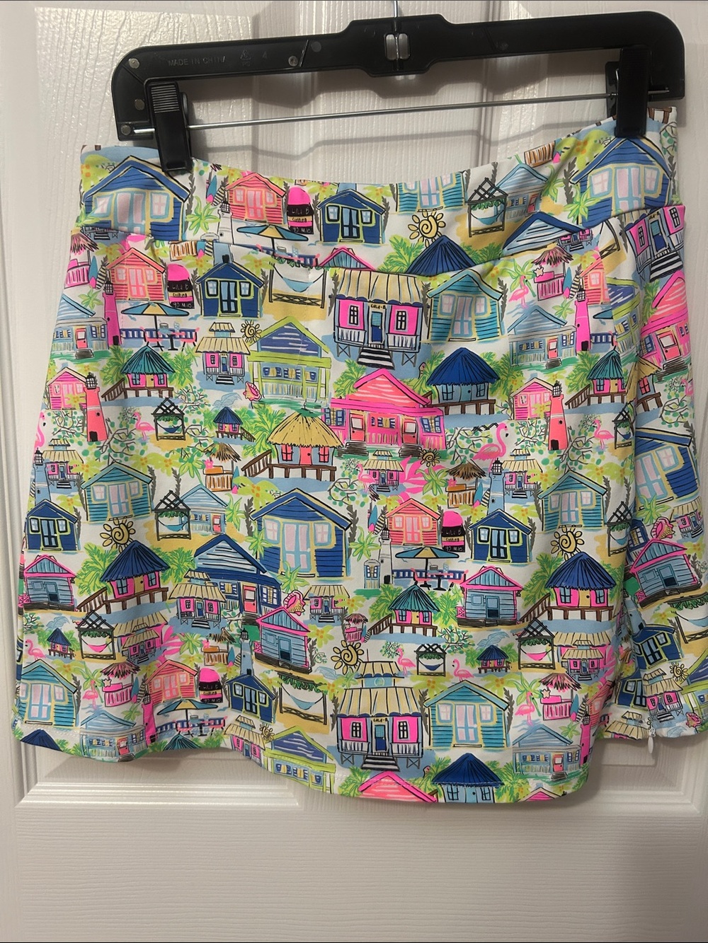 Anthony’s Resort Wear of Bermuda  Print Skort in Multi-Color